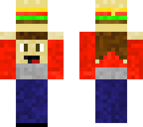 pizzame77 holding burger