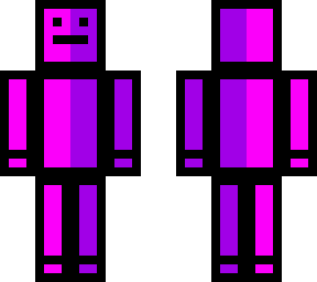 purple and pink
