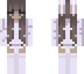 purple bunny girl