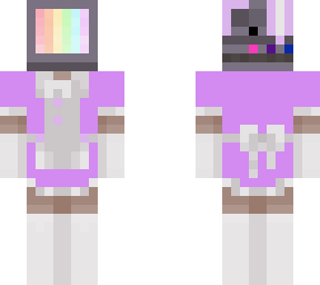 purple bunny rabbit tv maid