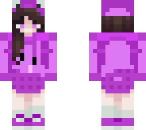 purple girl