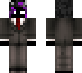 purple reaper in suit