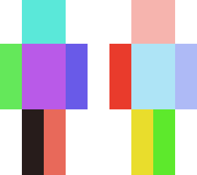 rainbow skin