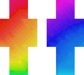 rainbow skin