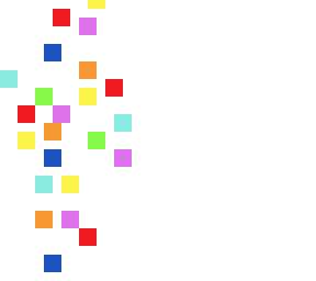 rainbow spotty