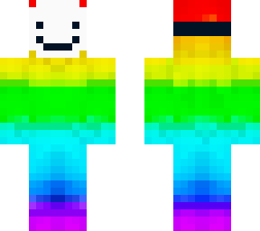 rainbow steve with dream mask