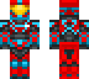 red/cyan spartan