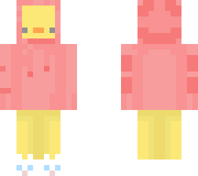 red hoodie duck