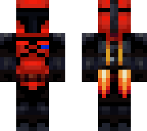 red mandalorian