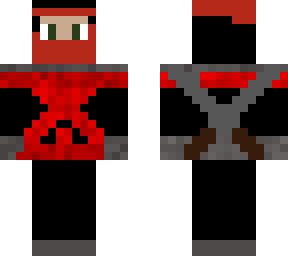 red ninja (removable layers)