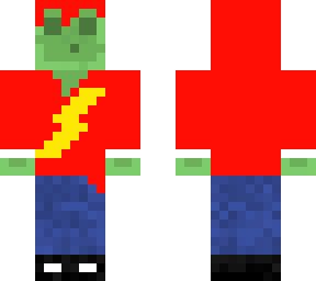 slime wearing a hoodie