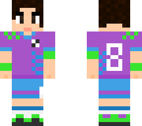 soccer skin number 8