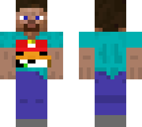 steve wearing my merch read desc