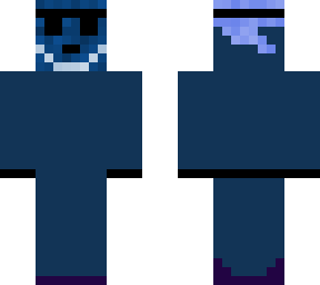 the blue yeti man