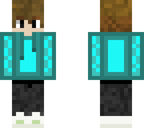 turquoise man