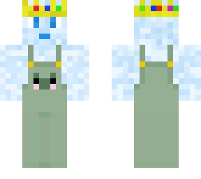 upgraded ice king in frog overall