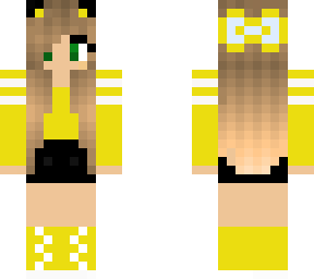 yellow cat girl