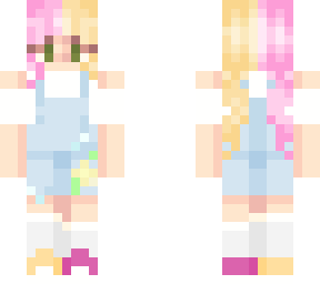 (private) girl with purple, blonde hair, my favorite