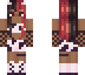 aesthetic cow e-girl