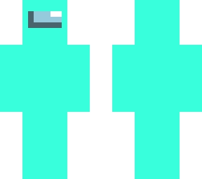 among us cyan
