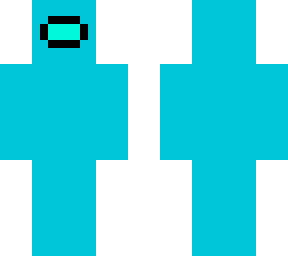 among us cyan