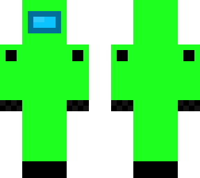 among us lime/black request