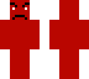 angry red