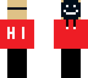 backwards skin troll with mask