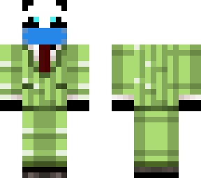 bamboo panda with mask