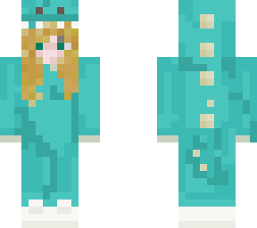 blonde and blue dino remake