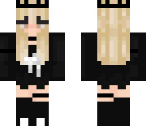 blonde e-girl