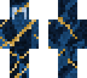 blue and gold