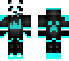blue gamer panda