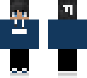 blue guy without the hoodie