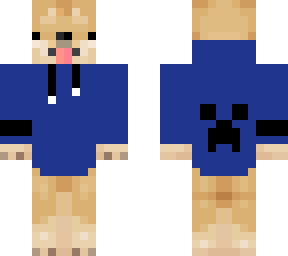 blue hoodie doge