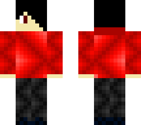 boy with red sweater