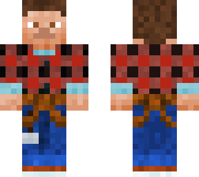builder with flannel