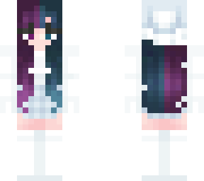 cattyunderhill with split dye hair (slim)