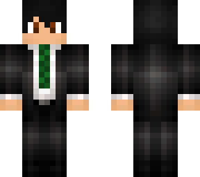 chico con corbata verde