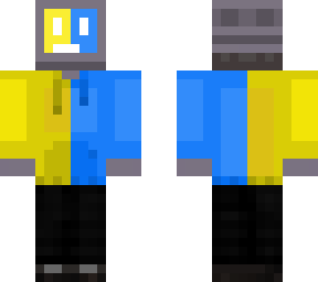 computer- yellow and blue 2