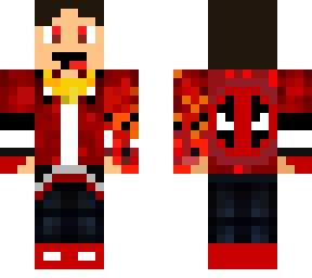 cosplay deadpool and fire