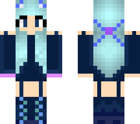 cute blue