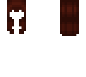 dark brown mid-length hair base