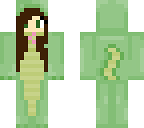 dark hair snake girl