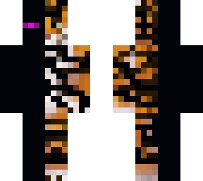 enderman (tiger turned enderman