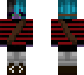 enderman hybrid girl