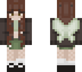fairycore brown hair (not mine edited)