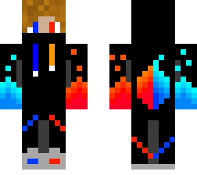 fire and water gaming skin