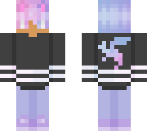 galactic cat ears - dragon sweatshirt remake