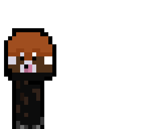 gigglz3dreamedits   unicorn red panda but full red panda